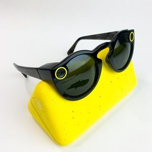 Spectacles Snapchat v1 Black Camera Sunglasses